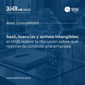 SaaS, licencias y activos intangibles: el IASB reabre la discusión sobre qué realmente controla una empresa